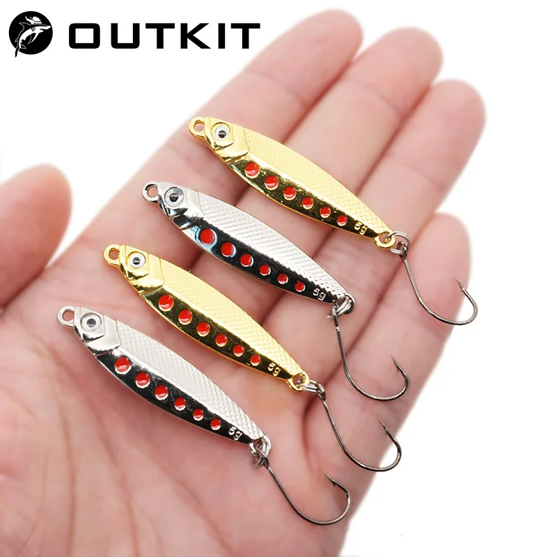 Fishing Lure Spoon - OUTKIT ใหม่ Mini Fishing Lure 2/3/5g