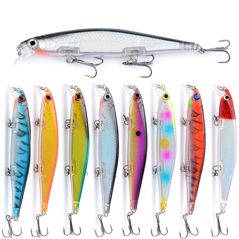 Fishing Lure Jerkbait - เหยื่อปลอมเลเซอร์แบบจมน้ำ 1 ชิ้น ขนาด 11 ซม./น้ำหนัก