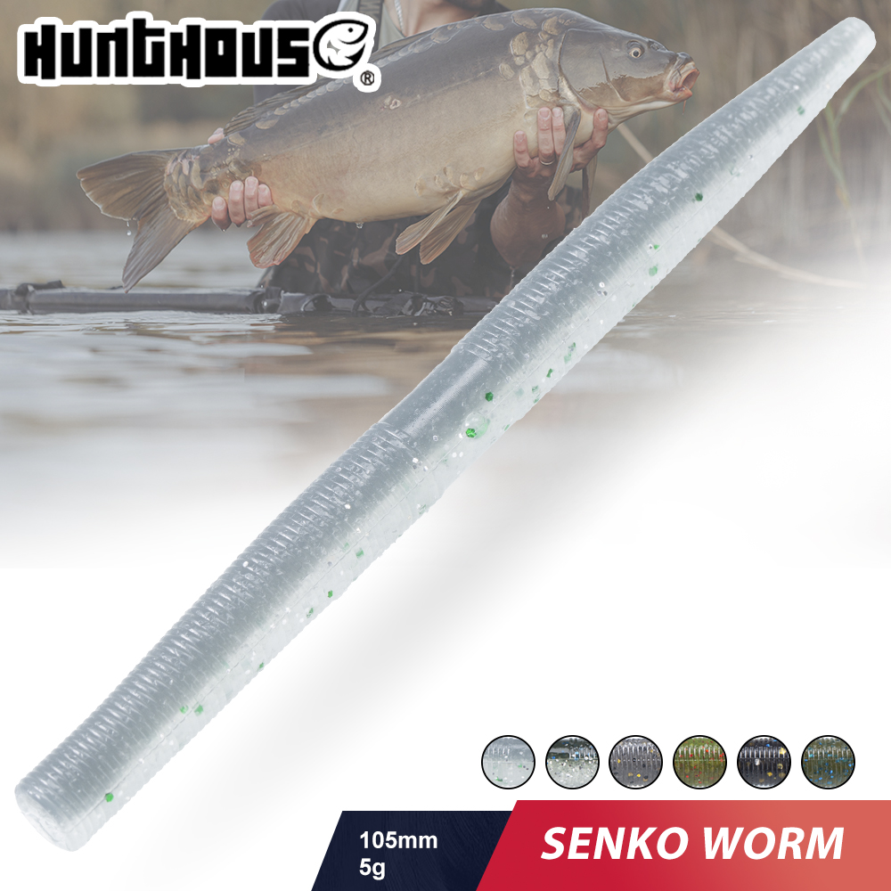 เหยื่อตกปลา Hunthouse Senko Wo - Fishing Lure Soft Plastic บทวิจารณ์และราคา