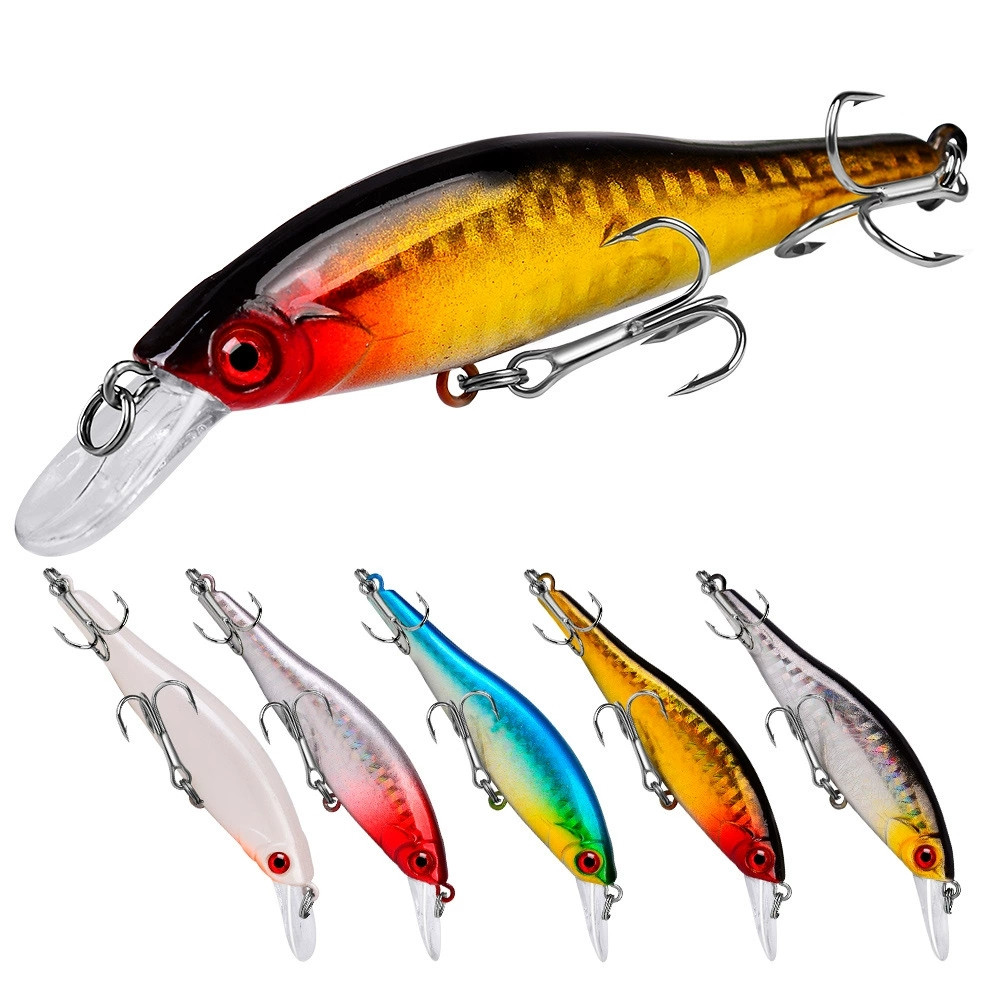 เหยื่อตกปลาหมึก 5 สี ขนาด 98 ม - Fishing Lure Jerkbait บทวิจารณ์และราคา