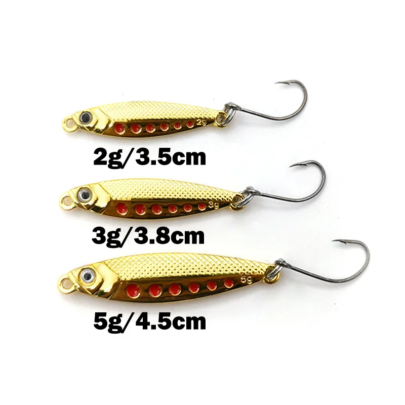 OUTKIT ใหม่ Mini Fishing Lure  - Fishing Lure Spoon บทวิจารณ์และราคา