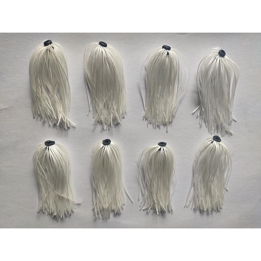 8 ม้วน 50 เส้น กระโปรงจิ๊กซิลิ - Fishing Lure Buzzbait บทวิจารณ์และราคา