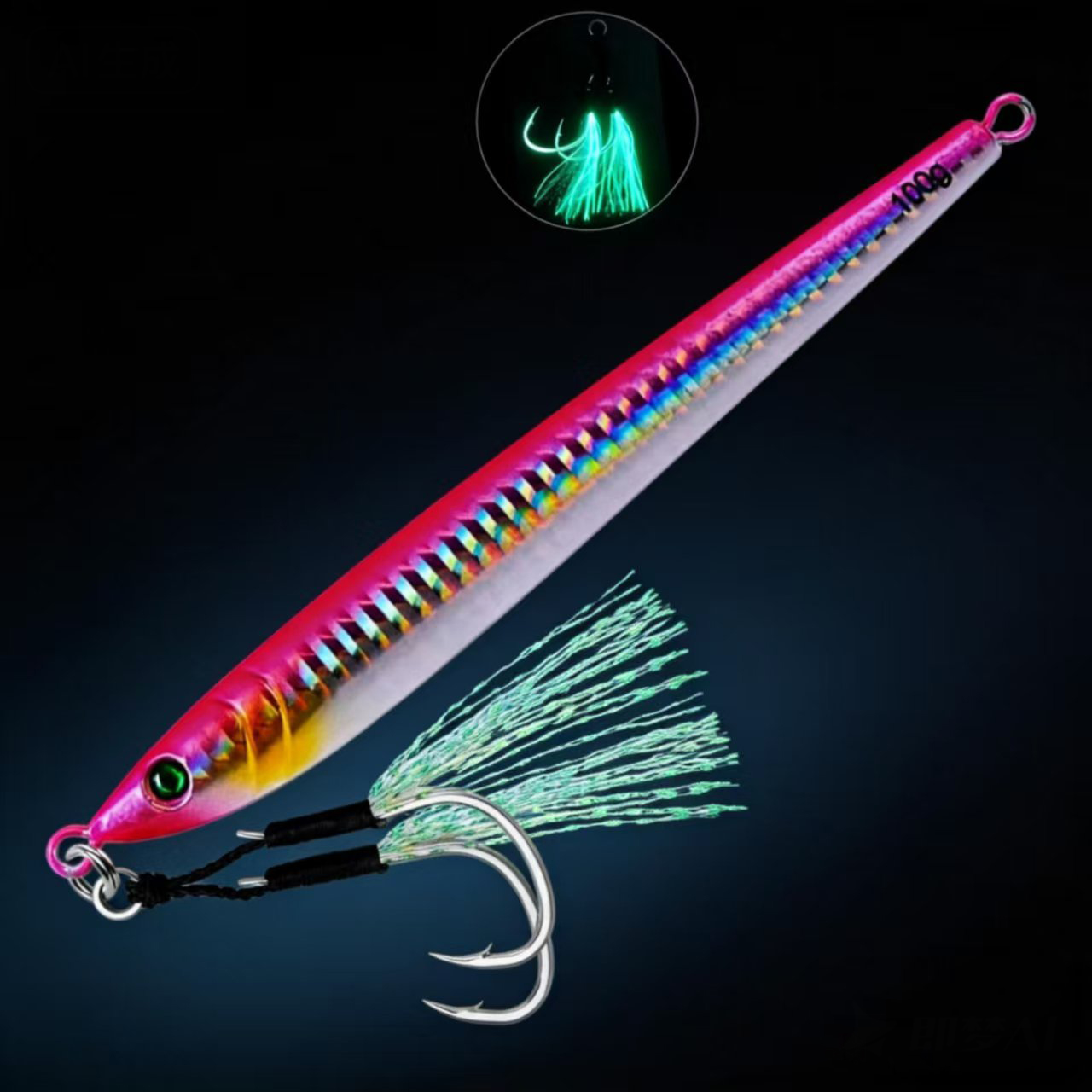 โลหะหล่อ Jig Fishing Lure 5PC  - Fishing Lure Buzzbait บทวิจารณ์และราคา