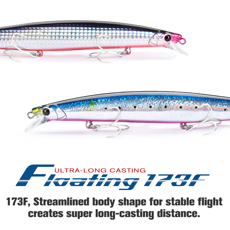 Tsurinoya เบ็ดตกปลา173F เหยื่อ - Fishing Lure Crankbait บทวิจารณ์และราคา