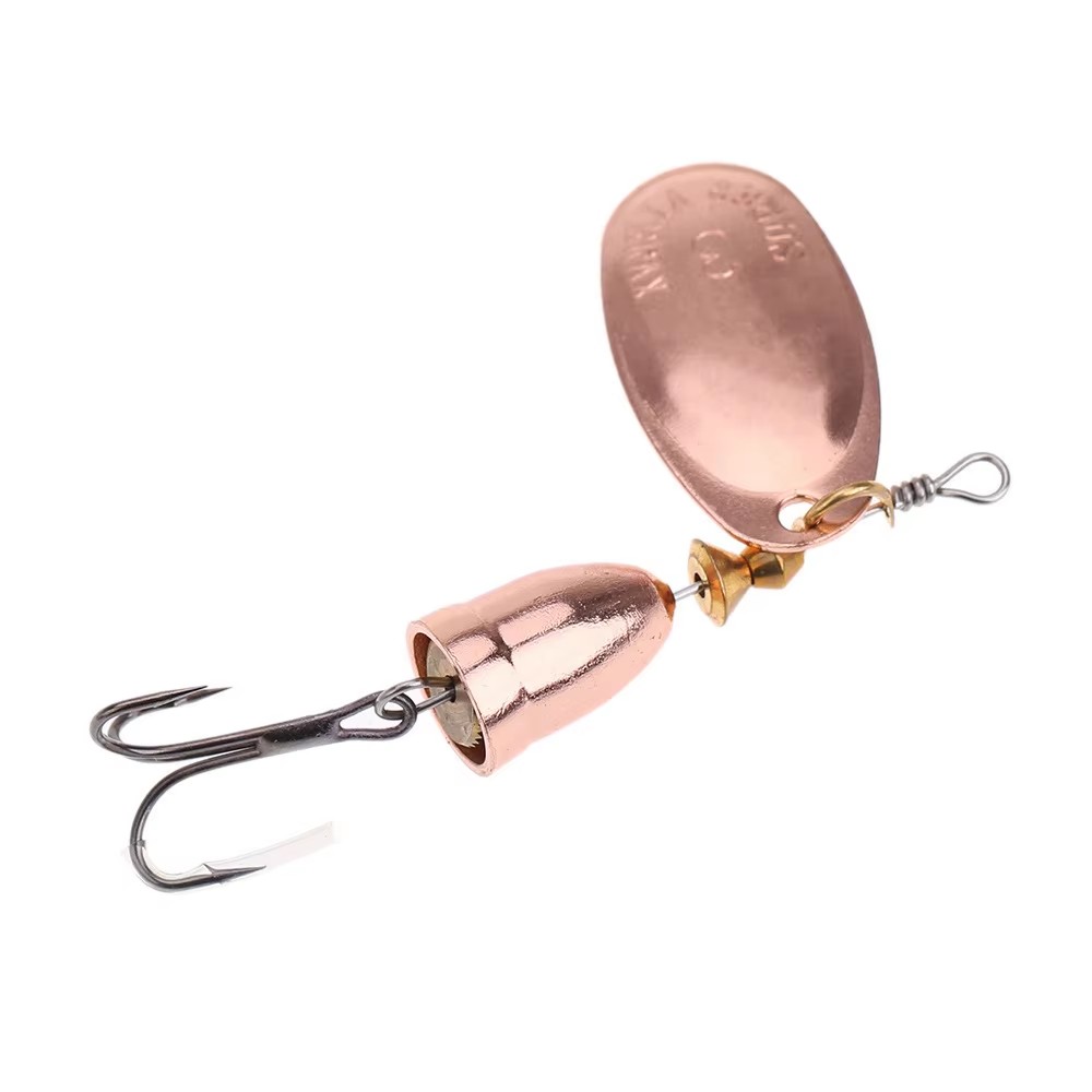เหยื่อปลอมโลหะแบบสปินเนอร์ 1 ช - Fishing Lure Spoon บทวิจารณ์และราคา