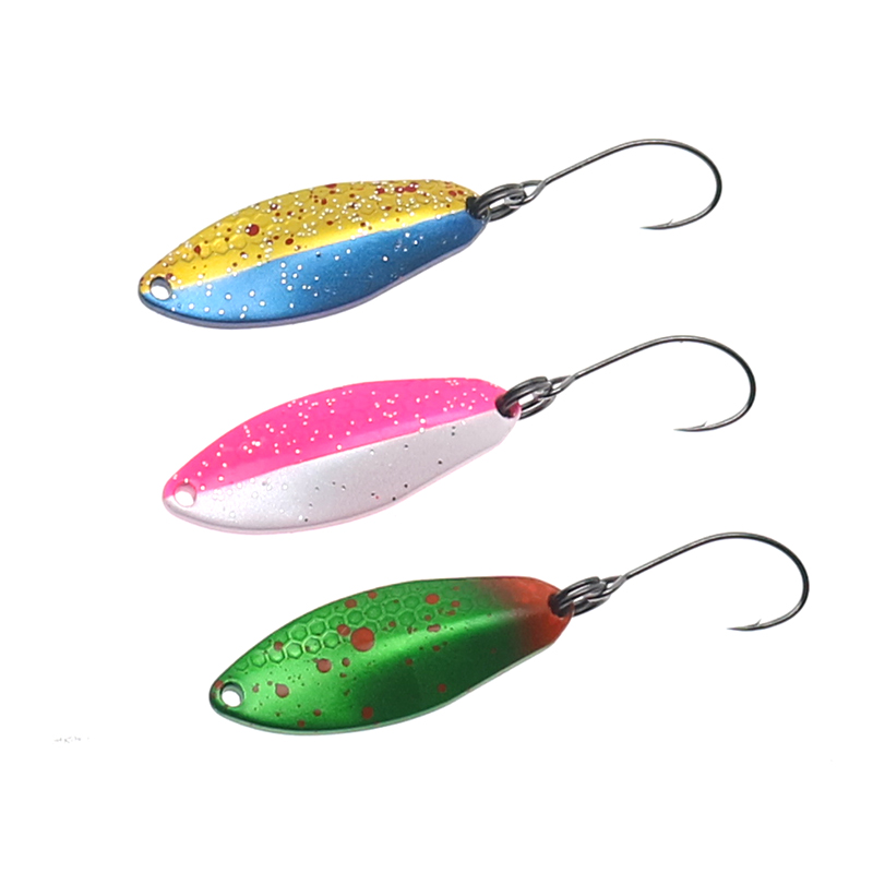 เหยื่อตกปลาโลหะรูปทรงช้อน น้ำห - Fishing Lure Spoon บทวิจารณ์และราคา