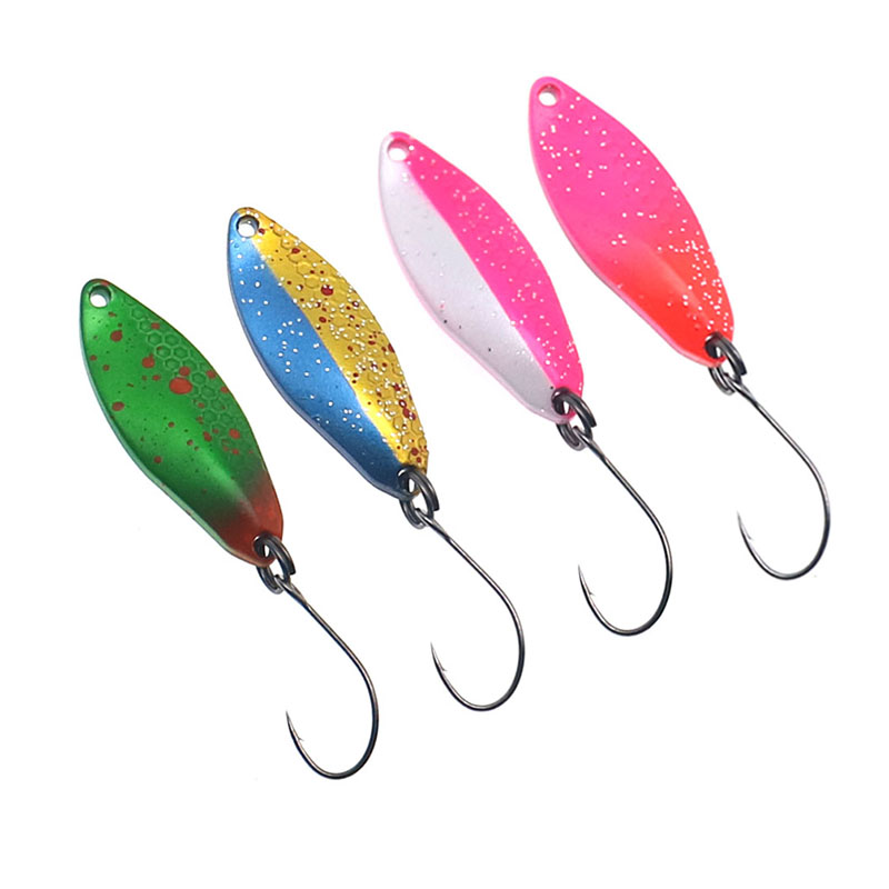เหยื่อตกปลาโลหะรูปทรงช้อน น้ำห - Fishing Lure Spoon บทวิจารณ์และราคา
