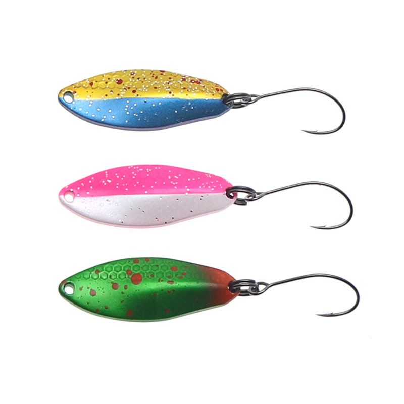 เหยื่อตกปลาโลหะรูปทรงช้อน น้ำห - Fishing Lure Spoon บทวิจารณ์และราคา