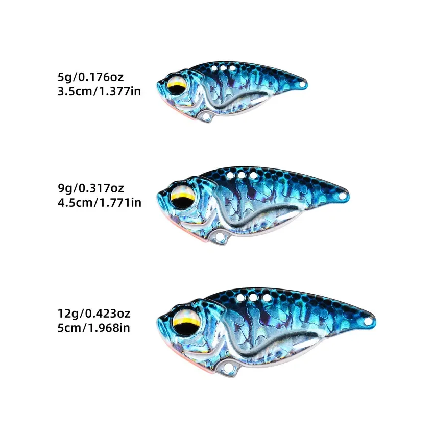 VIB ช้อนตกปลา Lure 5g 9g 12g โ - Fishing Lure Spoon บทวิจารณ์และราคา